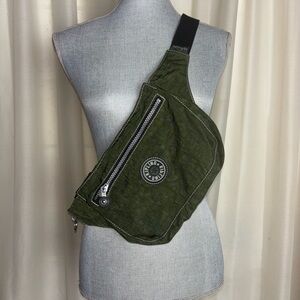 Kipling Olive Green Crossbody Bag